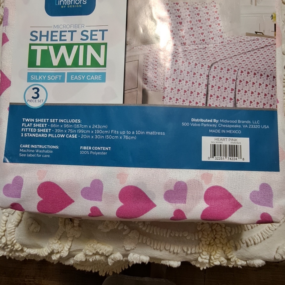 Bed sheet set Twin